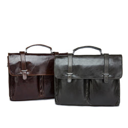 Rossie Viren Vintage Calfskin Leather Laptop/briefcase-0