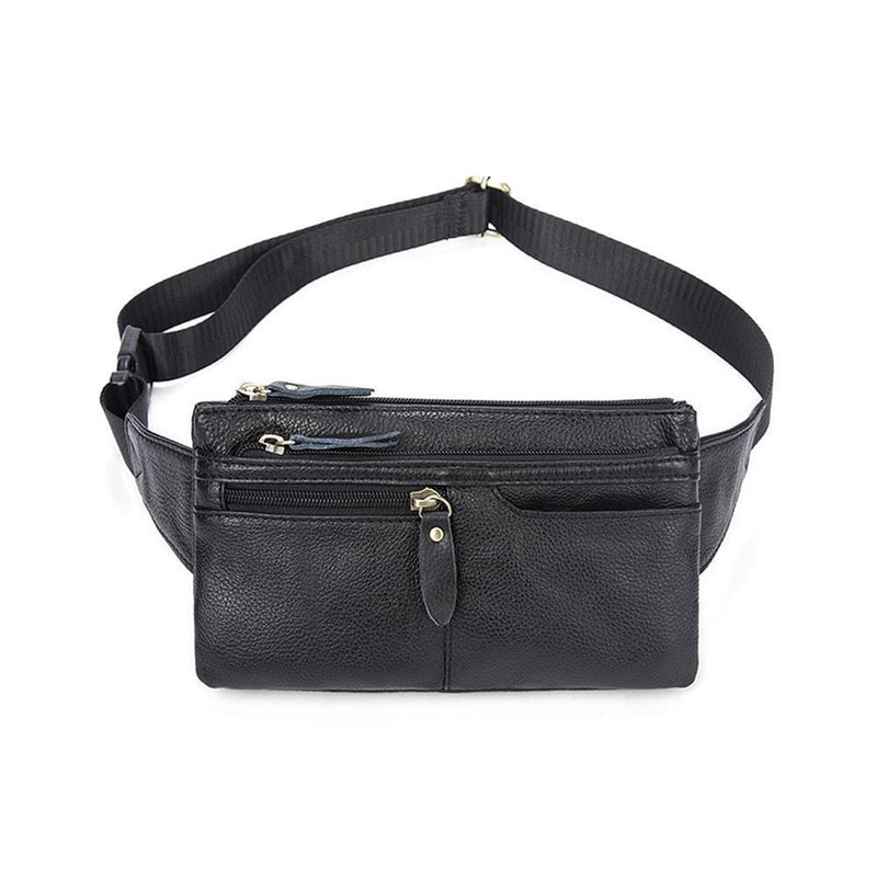 Rossie Viren  Vintage Calfskin  Leather  Waist Bag,Fanny Pack,Belt Bag-6