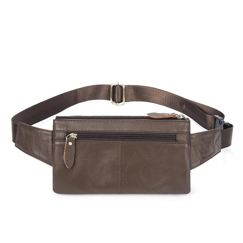 Rossie Viren  Vintage Calfskin  Leather  Waist Bag,Fanny Pack,Belt Bag-7