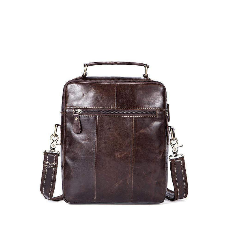 Rossie Viren  Vintage Crossbody Bag Two Pockets Front With Grab Handle And Long Shoulder Strap-2