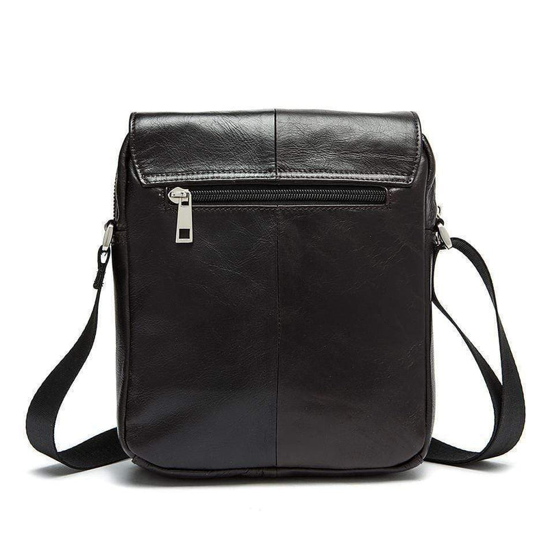 Rossie Viren Vintage Leather Mini Messenger Bag-5