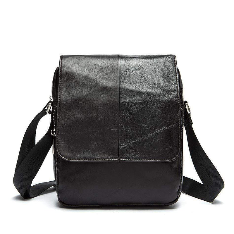 Rossie Viren Vintage Leather Mini Messenger Bag-1