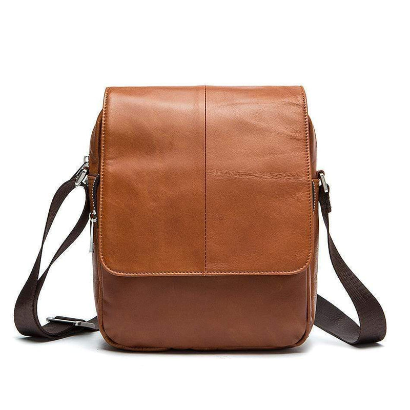 Rossie Viren Vintage Leather Mini Messenger Bag-11