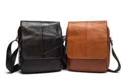 Rossie Viren Vintage Leather Mini Messenger Bag-0