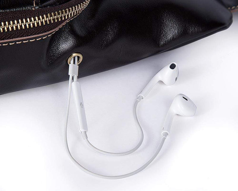 Rossie Viren Vintage Leather Sling Bag Shoulder USB Charging Crossbody Men Chest Bags Outdoor Sport Travel Daypack-11
