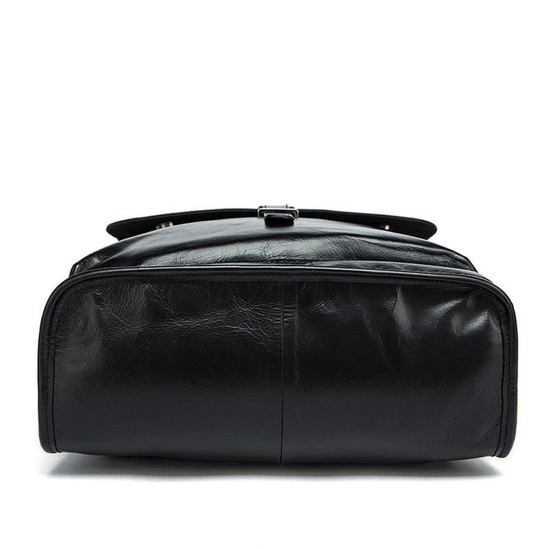 Vintage Leather  Unisex Backpack Messenger Bag Satchel Laptop Travel Rucksack-11