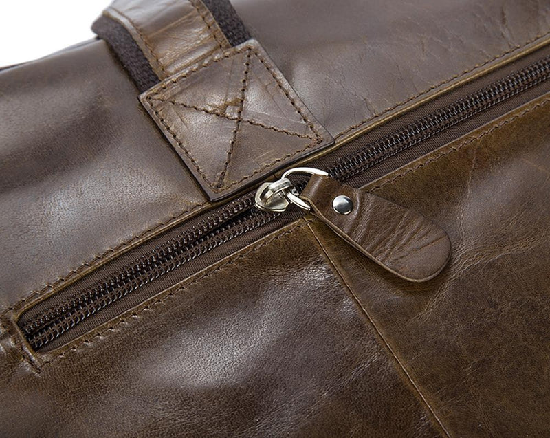 Vintage Solid Color Multi-Functional Men’s Business Leather Cross Bag ,Large Volume Casual Handbags-8