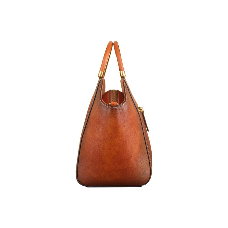 Women Vintage Leather Handbag Shoulder Purse Satchel Tote Crossbody Bag-7